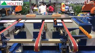 MÁY CẮT 4 Cạnh cạnh cánh cửa 2 lưỡi Cnc