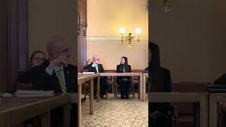 I spoke to the NYS Senate Energy Committee about the destruction of our land for solar complexes
