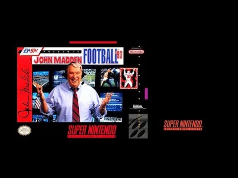 John Madden Football '93 Super Nintendo