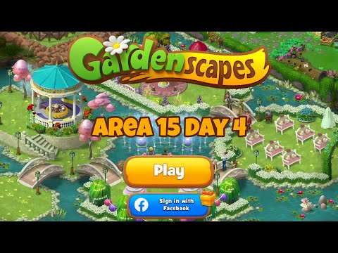 Area 15 Day 4 | GARDENSCAPES #games #gardenscapes #gardenscapesgame #gardenscapesgameplay #scapes