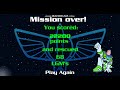 Game Over Buzz Lightyear Operation Alien Rescue