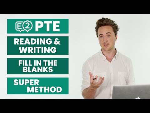 PTE Reading & Writing: Fill in the Blanks | SUPER METHOD!