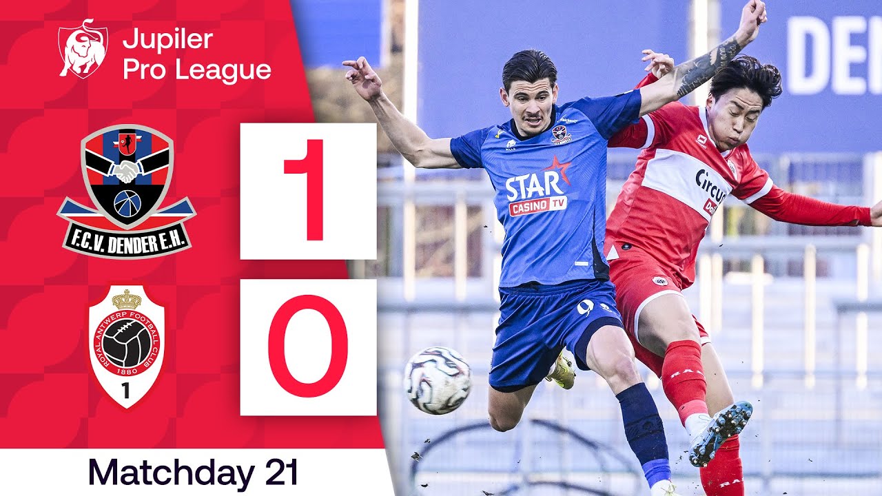 V Dender vs Royal Antwerp Highlights
