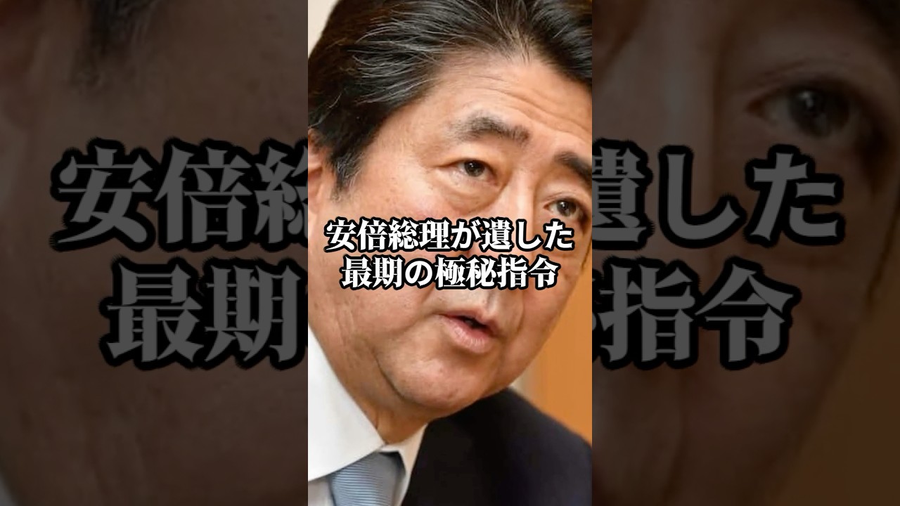 安倍総理が小野田紀美に託した「最期の極秘指令」とは？　あの日、奈良の銃声に消えた再会の約束　「日本を頼む」という言葉の裏に隠された、あまりに重すぎる覚悟と涙の真実　政治　自衛隊　感動　実話
