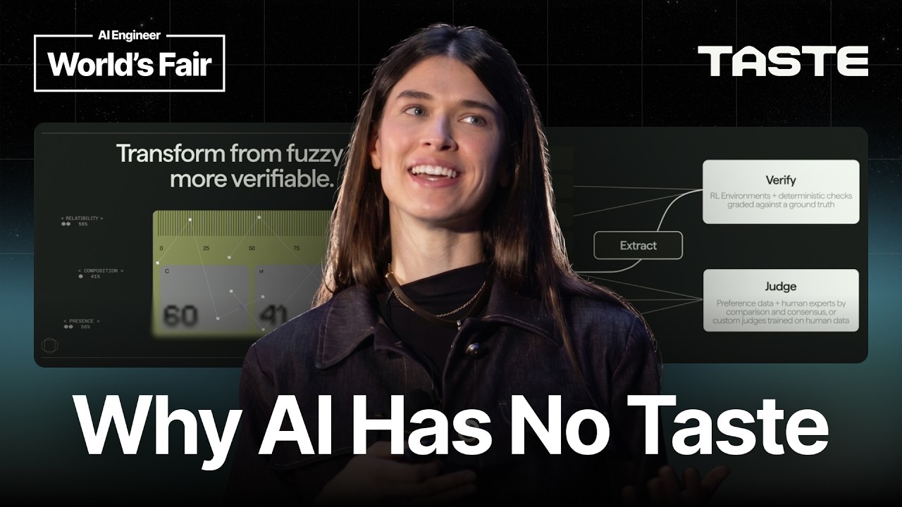 Taste Labs CEO Thais Castello Branco on Ending AI Slop - AI Engineer