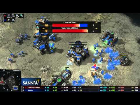 SC2 2015 Heart vs Gumiho Game 1 EIZO Holiday Brawl Starcraft 2 Tournament