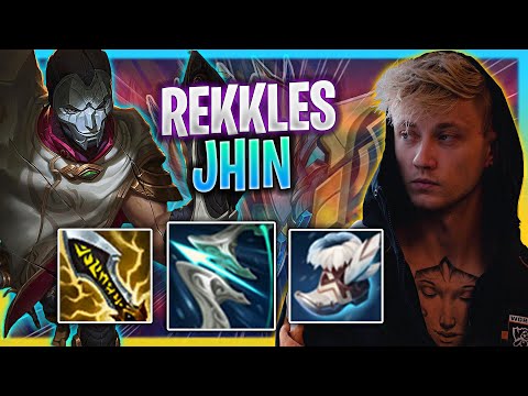 REKKLES IS INSANE WITH JHIN! | FNC Rekkles Plays Jhin ADC vs Jinx!  Season 2023