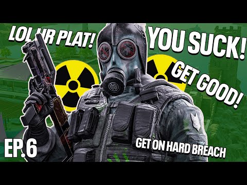 Solo To Diamond: LITERALLY THE MOST TOXIC GOLD PLAYER EVER! - RAINBOW SIX SIEGE