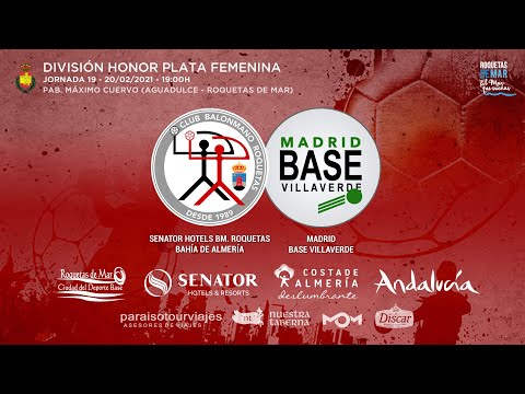 DHPF J19 - Senator Hotels BM. Roquetas Bahía de Almería vs Madrid Base Villaverde