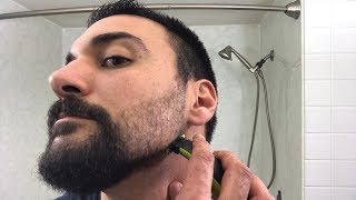 Beard Trimming - Philips Norelco OneBlade Trimmer and Shaver - Model QP2520  - Part 2