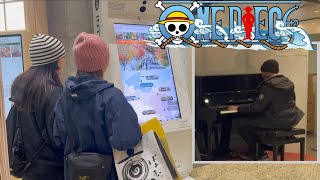 I played Bink's Sake on public piano at the Kyoto Station in Japan