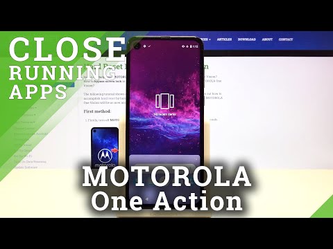 How to Deactivate Running Apps in MOTOROLA One Action – Turn Off Background Apps