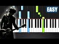 Green Day - 21 Guns - EASY Piano Tutorial by PlutaX - Synthesia
