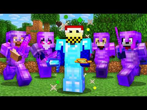 Minecraft Hunger Games, But 1 Player is HUNTED by Everyone…