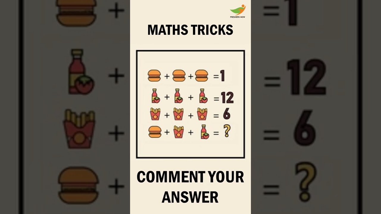 Picture Puzzle: Can you solve this Math Riddle in 20 seconds?