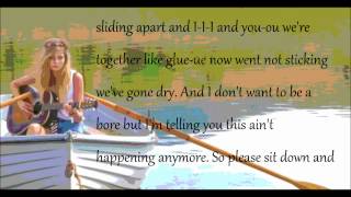 Nina Nesbitt- Glue (Lyrics on screen + in the description)