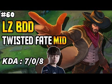 LZ BDD - TWISTED FATE MID - KR CHALLENGER SEASON 8