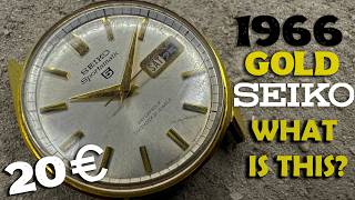 eBay'de 20 Euro'ya 1966 model bir SEIKO... İçinde olmaması gereken bir