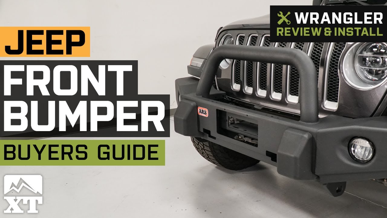 Jeep JL Front Bumpers for Wrangler (20182023) ExtremeTerrain
