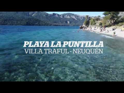 Conocemos LA PUNTILLA, la paradisíaca playa de VILLA TRAFUL - NEUQUÉN 2024