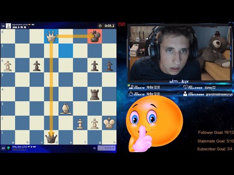 Bluffing in chess.. 😎