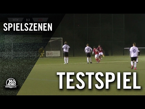 Westfalia Wickede - BSV Menden (Testspiel) - Spielszenen | RUHRKICK.TV