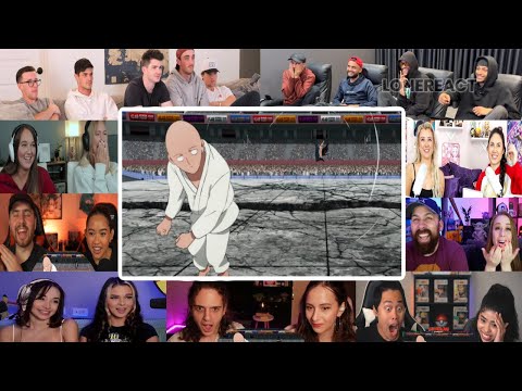 Saitama vs Suiryu Full Fight Scene - One Punch Man S2 Ep7 | Reaction Mashup