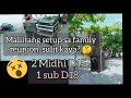 Mini Sound System Setup Sa Family Reunion 2midhi 1sub NoPowerNoWorries