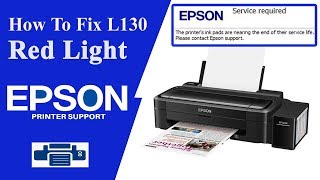 Epson L130 Resetter  How To Reset