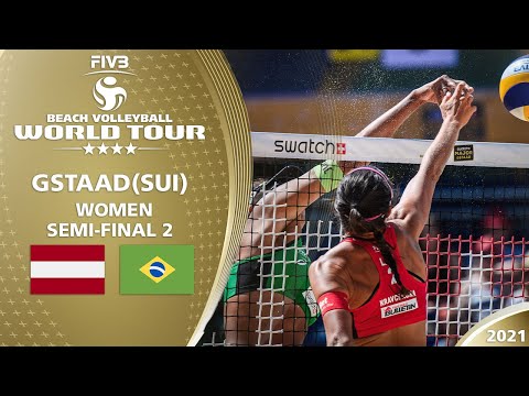 Kravcenoka/Graudina vs. Ana Patricia/Rebecca - Women's Semifinal 2 | 4* Gstaad 2021