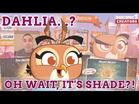 Wait, it's actually Shade? Not Dahlia? How to unlock the new character | Angry Birds 2