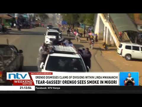 Orengo cuts short address following tear gas incident in Migori