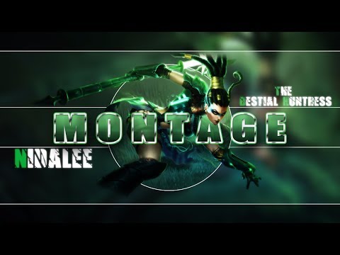 NIDALEE "1 SPEAR — 1 KILL" MONTAGE - Best 2017 Plays [Boom Headshot, 1000+ AP Jungle,...]