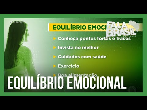 Especialista explica o que é preciso fazer para buscar o equilíbrio emocional