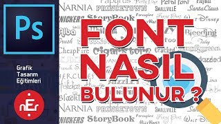Görsel Üzerinden Font Nasıl Bulunur ? • Photoshop 2017