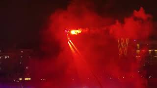 2024高雄海洋派對、法國水上飛板秀（紅色信號彈橫拍版）