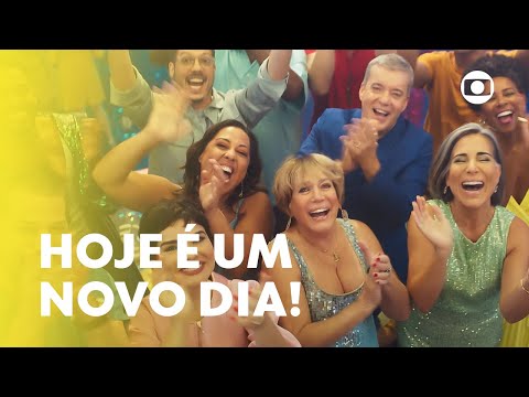 Hoje É Um Novo Dia ✨ A vinheta de fim de ano chegou! | TV Globo