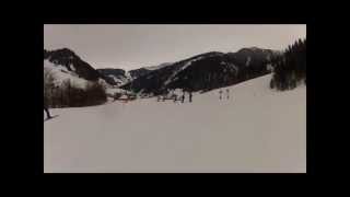 preview picture of video 'ski freestyle à arèche beaufort avec go pro hd hero 2'