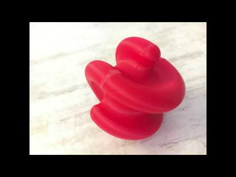 6 sided sphericon with groove