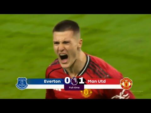 SESKO = THE NEW CHICHARITO 🔥🔥 HIGHLIGHT EVERTON VS MANCHESTER UNITED PREMIER LEAGUE 2025 SESKO GOAL