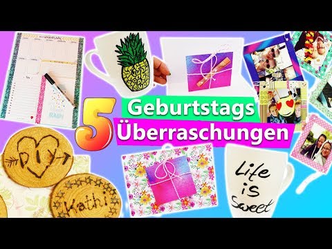 5 BIRTHDAY ideas | DIY ideas for BFF, Mom & Dad | Surprises & DIY Birthday Gifts