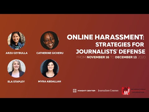 Online Harassment: Strategies for Journalists’ Defense