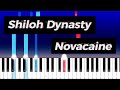 Shiloh Dynasty - Novacaine (Piano Tutorial)