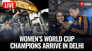 Download lagu LIVE: Indian Women’s Cricket Team Arrives in Delhi, To Meet PM Modi Tomorrow | ICC | Team India mp3