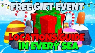 Download lagu Free Gift Event Location Guide in Every Sea - Blox Fruits Christmas Event mp3