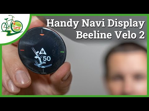 Reicht so ein Mini-Display? Fahrrad Navigation mit Beeline Velo 2 & Smartphone 🏁