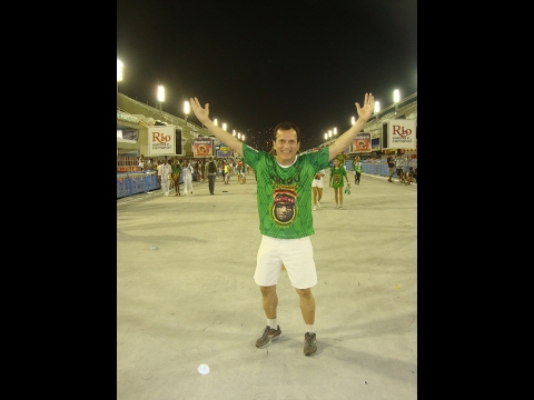 Lino Corrêa com a bateria da Imperatriz 2017.