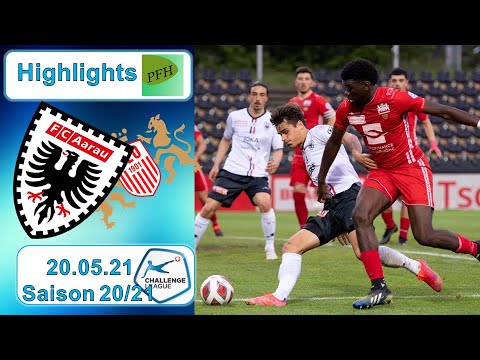 Highlights: FC Aarau vs FC Stade Lausanne - Ouchy (20.05.21)