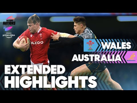 Wales 29 - 28 Australia | EXTENDED HIGHLIGHTS | Autumn Nations Series 2021