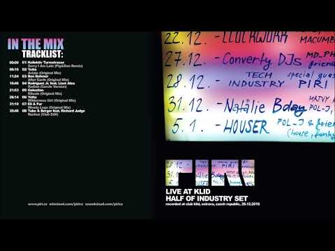 DJ PIRI (CZ) IN THE MIX - TECH INDUSTRY (Half Of Industry Set) | KLID | OSTRAVA
